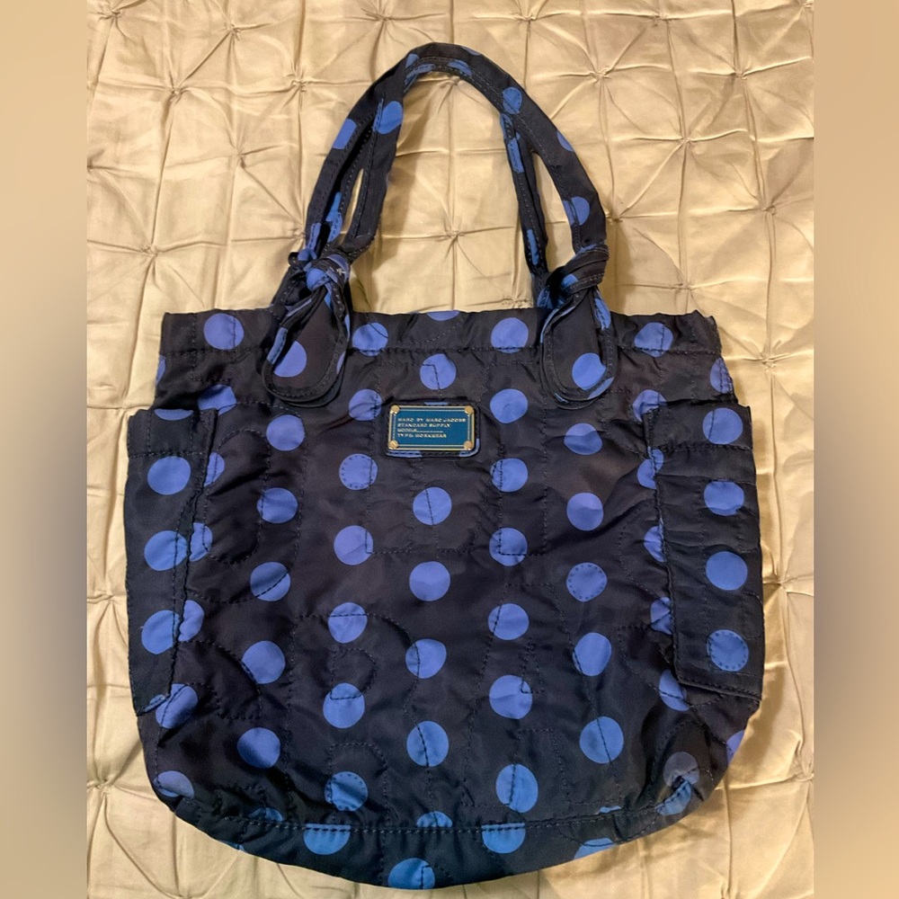 Marc jacobs nylon polka dot tote